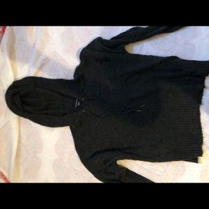 Dark Gray ripped sweater